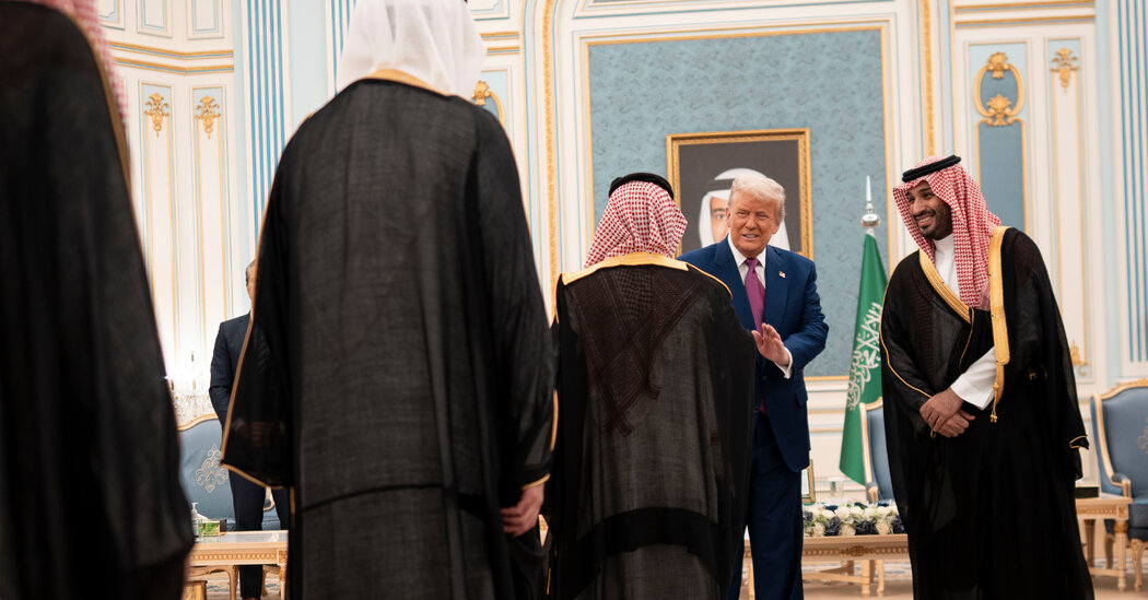 ‘He Gets Us’: Trump Makes a Splash in Saudi Arabia