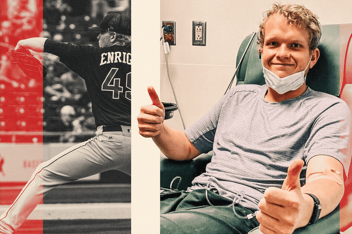 ‘Light at the end of the tunnel’: Guardians prospect, pitching through cancer treatment, on verge of majors