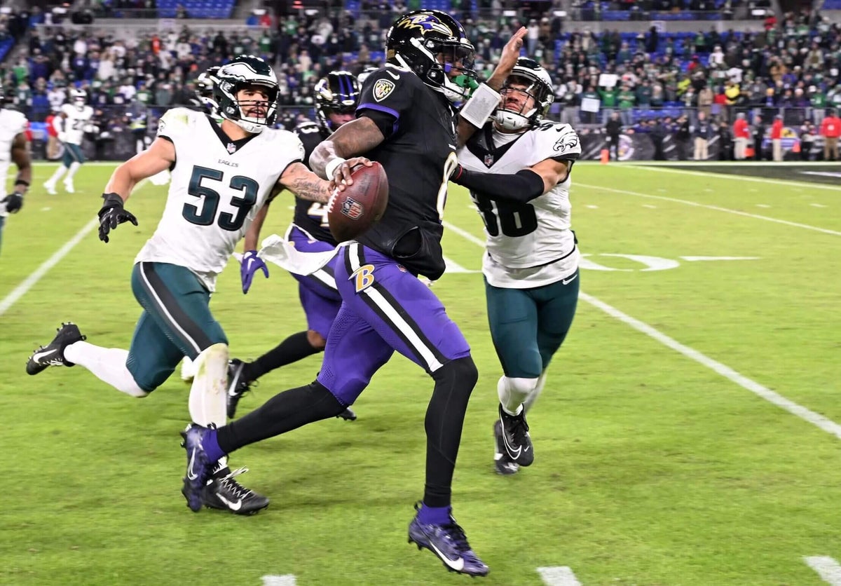 Super Bowl odds, projections: Why our model sees Ravens, not Eagles, as early favorites
